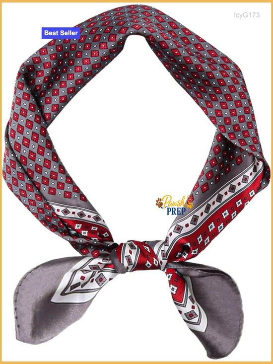 Accessories - 27.5" Square Silk-Like Polyester Head Scarf Bandana Scarf Unisex